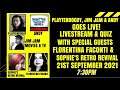Playtendoguy,JimJam&Andy Goes Live With SpecialGuests Florentina Faconti & Sophie 21/09/2021@7:30PM