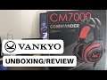CM7000 Commander Gaming Headset from Vankyo - Unboxing and Review