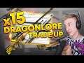 CS:GO - 15x Dragon Lore Tradeup Contracts IN A ROW!