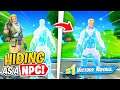 hiding as an NPC... ๐ (IT WORKED)