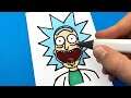How to Draw Rick (Rick and Morty) Step by Step