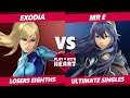 Play With Heart SSBU - Exodia (ZSS) Vs. DEM | Mr E (Lucina) Smash Ultimate Tournament Losers Eighths