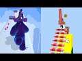 Blob Runner 3D Vs Stair Run - All Levels Gameplay Android, iOS (Which Game You Choose)