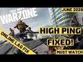 Cod Modern Warfare High Ping FIXED | Online Lag Cod Warzone |Cod MW Season 4 Ping Issues  India Fix