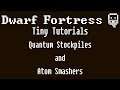 Dwarf Fortress Tiny Tutorials: Quantum Stockpile and Atom Smashers