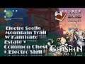 Electro Seelie Mountain Trail W Kamisato Estate + Common Chest + Electro | Genshin Impact