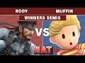 HAT 95 - One Way | Rody (Snake) Vs. Muffin from Mars (Lucas) Winners Semis - Smash Ultimate