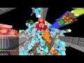 I put EVERY Minecraft HACKER I found into the HACKER CAGE
