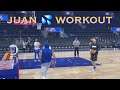 📺 Juan Toscano-Anderson (+Jordan Poole) workout/threes at Warriors pregame before Orlando Magic