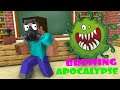 Monster School : BREWING  ZOMBIE - EPIC ZOMBIE APOCALYPSE CHALLENGE - Minecraft Animation