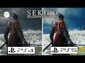 Sekiro: Shadows Die Twice PS5 VS PS4 Graphics Comparison Gameplay 4K/PlayStation 5 VS PlayStation 4