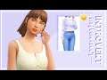 The Sims 4 // INTROVERT INFLUENCER ☀️ // Skapa En Sim & Lookbook + CC Länkar