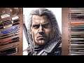 Drawing The Witcher: Geralt of Rivia (Henry Cavill)