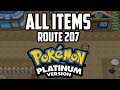 EVERY Item in Route 207 - Pokémon Platinum