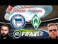 Hertha BSC Berlin –  Werder Bremen ♣ FIFA 21 ♣ Lautschi´s Topspielprognose  ♣ Let´s Play ♣