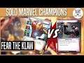 Iron Man vs Klaw | SOLO MARVEL CHAMPIONS: THE CARD GAME