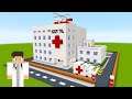 Minecraft Tutorial: How To Make A Hospital "City Build 2021"