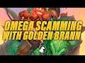 Omega Scamming with Golden Brann | Hearthstone Battlegrounds