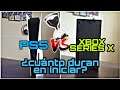 PS5 vs XBOX SERIES X |  cuanto dura INICIANDO cada CONSOLA | TEST de INICIO | XBOX SERIES X GANA