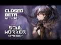 SoulWorker Academy - lvl 1~30 Gameplay (Closed Beta) - Android on PC - Mobile - F2P - KR