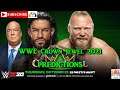 WWE  Crown Jewel 2021 Universal Championship Roman Reigns vs. Brock Lesnar Predictions WWE 2K20