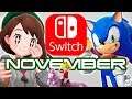 10 New Nintendo Switch Games Coming November 2019!