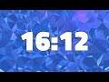 16 MINUTES AND 12 SECONDS TIMER COUNTDOWN [972 seconds - 16:12]