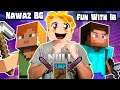 Beginning Of The NULL SMP With Nawaz Bg & Fun With Ib [ Minecraft Null SMP Part - 1 ]