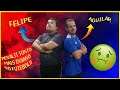 DESAFIO DE PENALTI TONTO EXTREMO NO FUTEBOL!!FEAT..AGUILAR