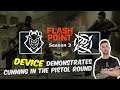 Device тащит безумный 1vs3 клатч с AWP, G2 vs NIP, Flashpoint 3