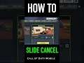 How to Slide Cancel in Call of Duty Mobile (With both HIPFIRE and 1-TAP ADS Settings!) #shorts