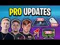 *NEW* Fortnite Pro Updates! (Tfue Mouse, Mongraal Custom MousePad & Clix 240Hz Monitor)