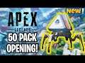 OPENING 50 APEX PACKS! (APEX LEGENDS PACK OPENING)