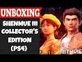 Shenmue 3 Collector's Edition Unboxing (PS4)