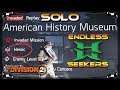 SOLO HEROIC Hardwired Endless Seeker Mine Technician Build | American History Museum The Division 2
