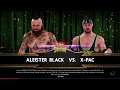 WWE 2K20 Aleister Black VS X-Pac 1 VS 1 Match