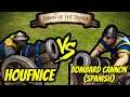 200 HOUFNICE vs 200 (Spanish) Bombard Cannons| AoE II: Definitive Edition