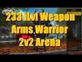 221 iLvl Arms Warrior / Resto Druid 2v2 Arena (~1500 MMR) - WoW Shadowlands 9.0 Warrior PvP