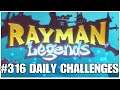 #316 Daily Challenges, Rayman Legends, PS4PRO, gameplay, playthrough