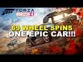 69 Wheel Spins! ....1 AWESOME CAR!!!!!