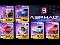 Asphalt 9 Legends ALL RARE CLASS B CARS GAMEPLAY
