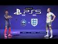 FIFA 21 PS5 FRANCE - ENGLAND | MOD Ultimate Difficulty Career Mode HDR Next Gen