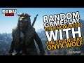 *Random Gameplay* The Encounter with The Legendary Onyx Wolf in Red Dead online