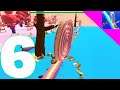 Spiral Roll Gameplay Walkthrough All Update Level 186 - 201 (Android,iOS) Part 6