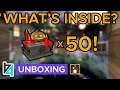 [TF2] UNBOXING: 50x SCREAM FORTRESS 2021 Cases!