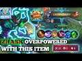 ZHASK OVERPOWERED WITH THIS BUILD | INSTANT MVP | INSTINCT GAMEPLAY MOBILE LEGENDS BANG BANG 2021