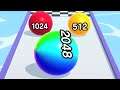 BALL RUN 2048 GAME ⚽️✨- All Levels Gameplay Walkthrough Android, iOS v.22