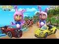 Beach Buggy Racing 1 vs Beach Buggy Racing 2 | Benny driving Lambini | Gameplay Comparison