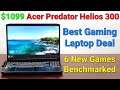 Best $1,000 Gaming Laptop — Fortnite + 5 More Games Tested — Acer Predator Helios 300