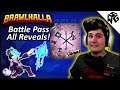 Brawlhalla Battle Pass ALL REVEALS!! + Reactions!